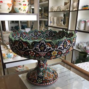 صادرات سفال میناکاری