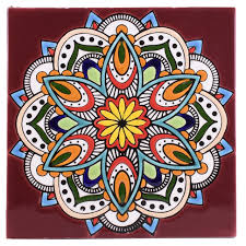 میناکاری کاشی هفت رنگ