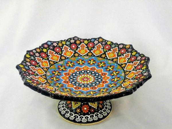 علت تفاوت قیمت شیرینی خوری سفالی پایه دار