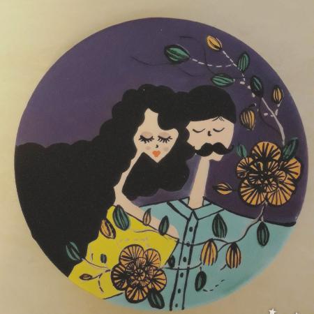 دکوری سفالی دیوارکوب پیشنهاد خاص هدیه دادن