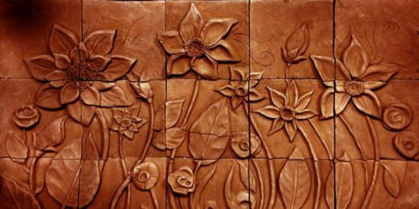 مرکز خرید کتیبه سفالی نقش برجسته