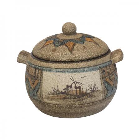 ویژگی بارز شکلات خوری سفالی دسته دار